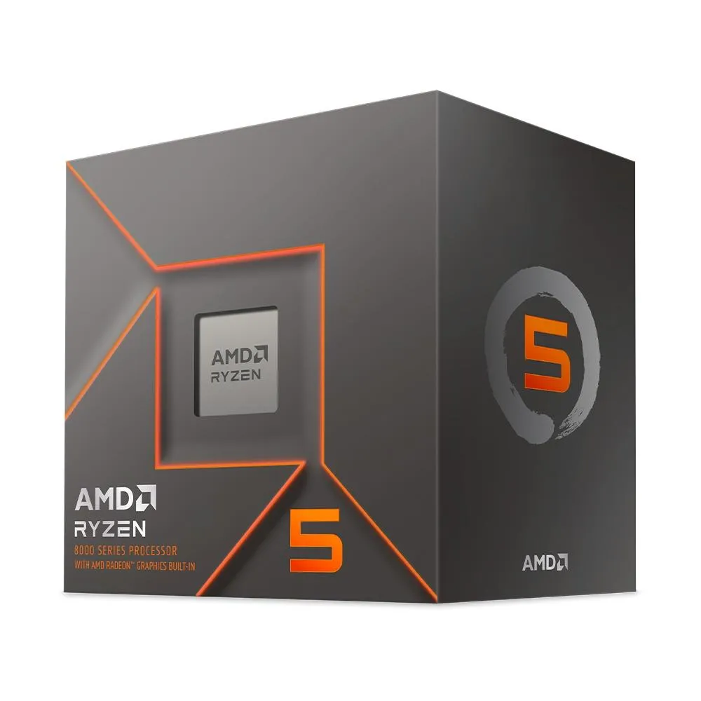 Processador Amd Ryzen 5 8500g, 3.5 Ghz (5.0ghz Max Turbo), Cach 6mb, 6 Ncleos, 12 Threads, Am5, Vdeo Integrado - 100-100000931box